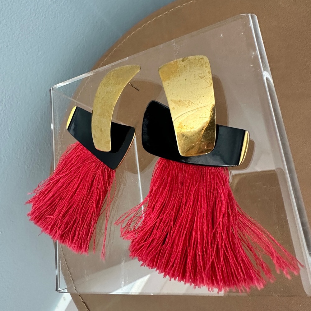 Lizzie Fortunato Totem Tassel Earrings - Picture 3 of 5